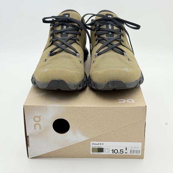 On Running Cloud X 3 Hunter Black - Men\'s Size 10.5 main image 10